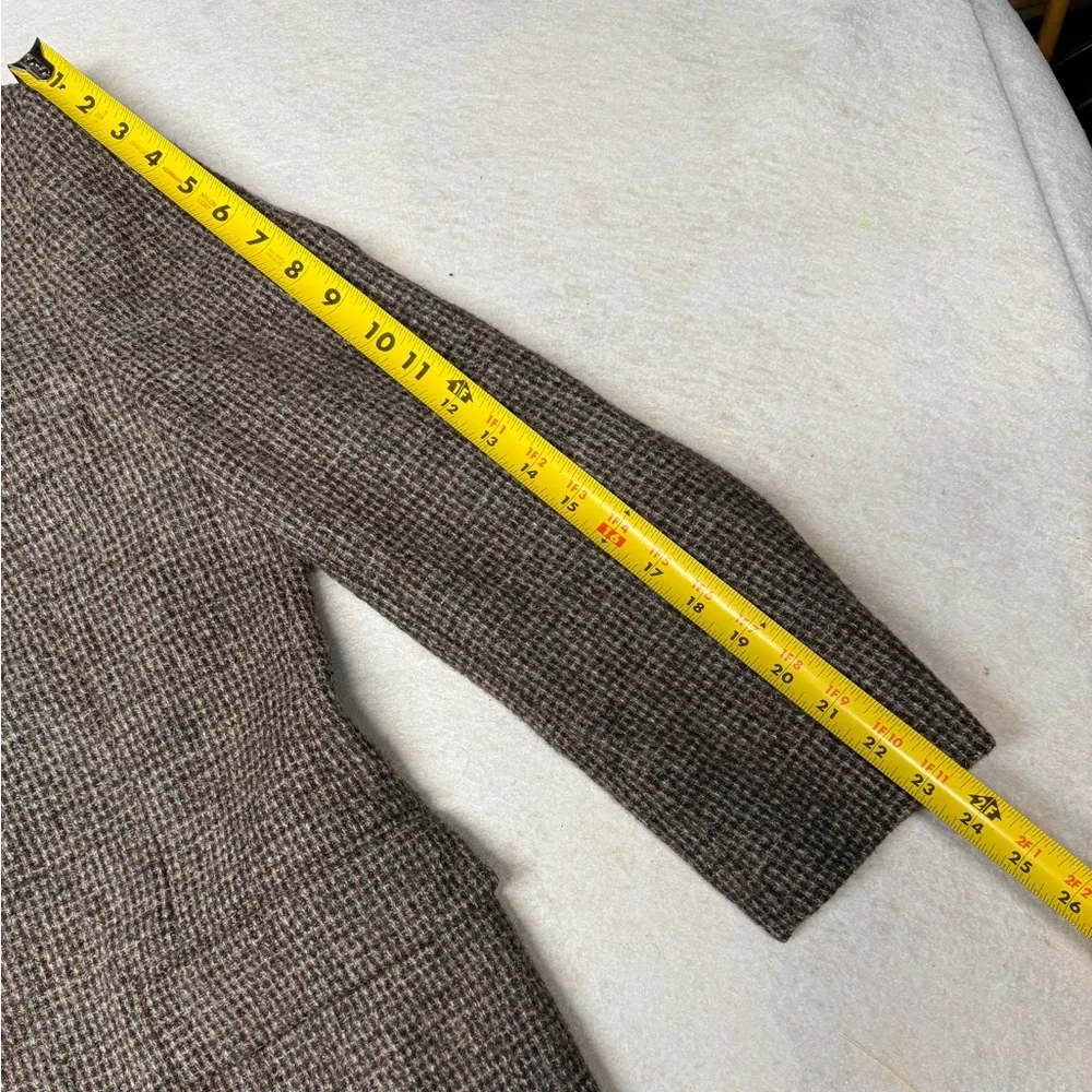 Vintage Harris Tweed Men’s 40R Brown‎ Scottish Wool Blazer Sport Coat USA - Picture 4 of 8